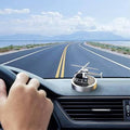 AATAD Solar Spin — Solar-Powered Rotating Car Diffuser & Dashboard Ornament